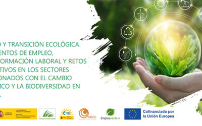 El MITECO presenta el estudio “Empleo y transición ecológica. Yacimientos de empleo, transformación laboral y retos formativos en los sectores relacionados con el cambio climático y la biodiversidad en España”